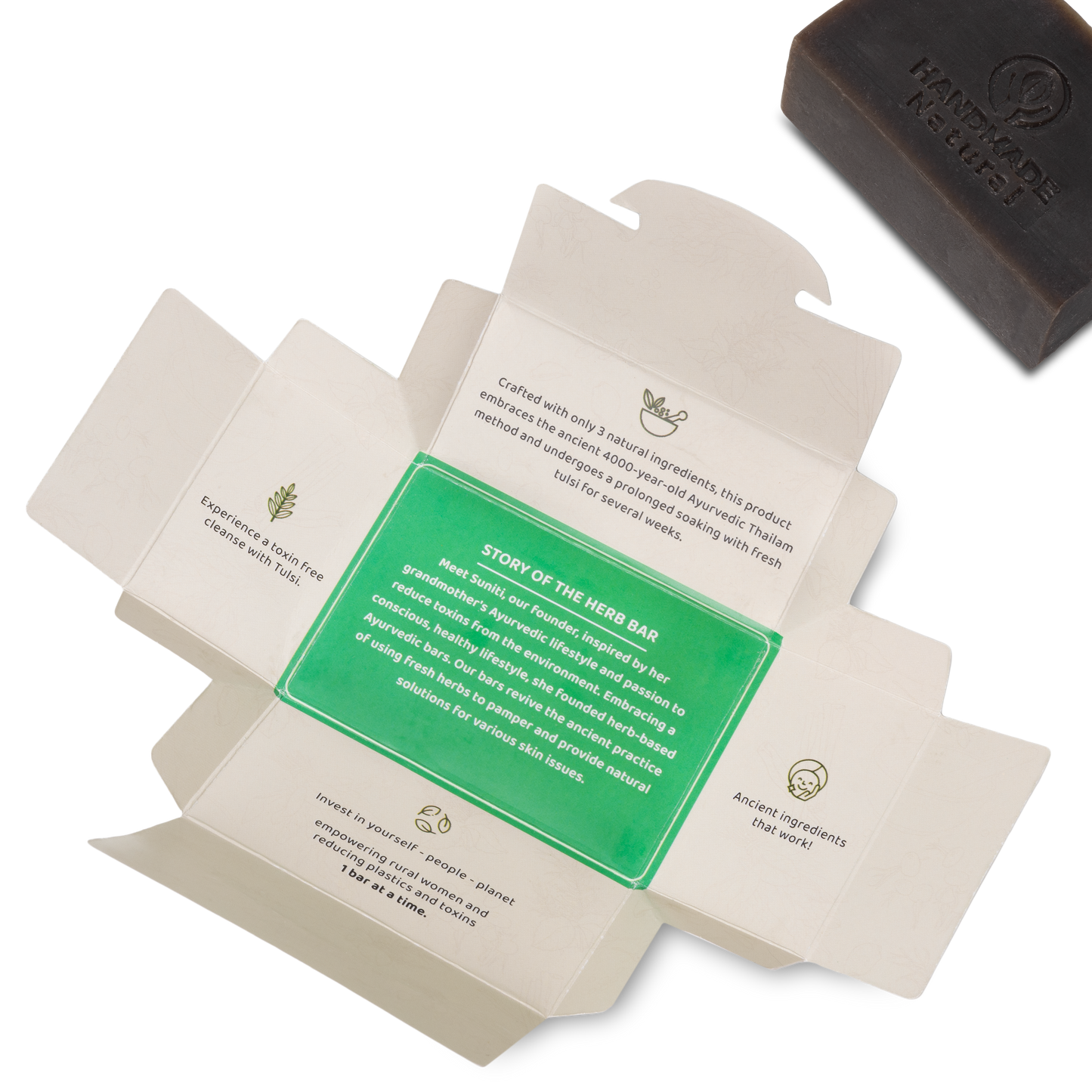 Buy 5 Tulsi Soaps - Get 15% Discount!