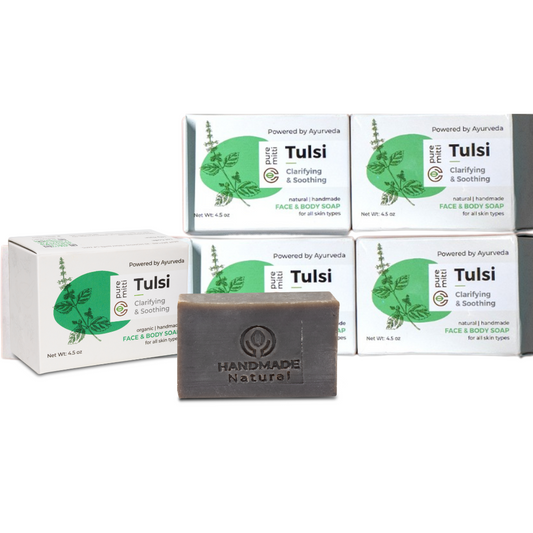Buy 5 Tulsi Soaps -  Get 15% Discount!