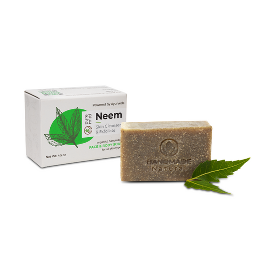 Organic Ayurvedic Neem Face and Body Soap