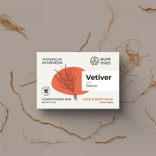Vetiver Detox Face & Body Bar