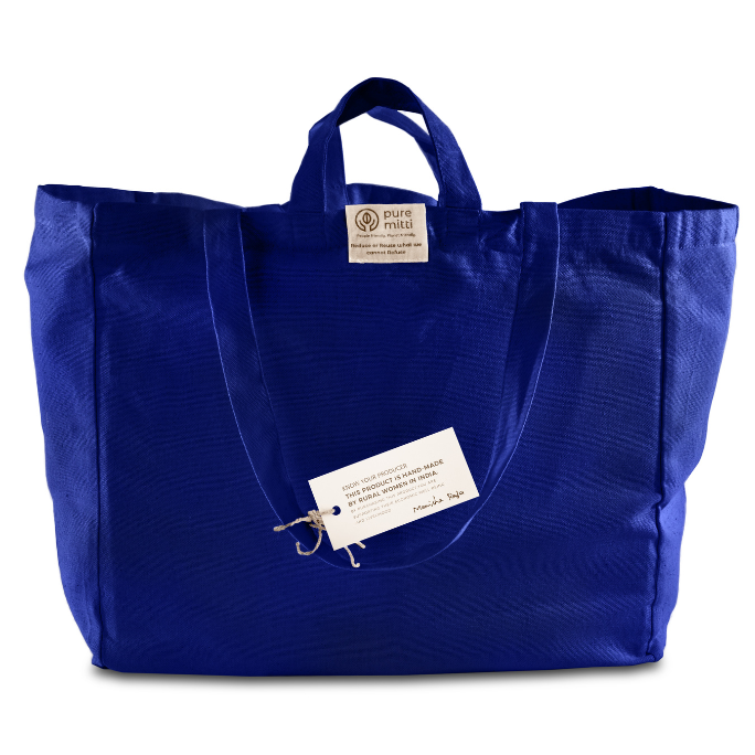 Multi pouch Grocery Bag | Reusable Grocery Bag | Grocery Tote Bag | Plain Totes Bags - Pure Mitti