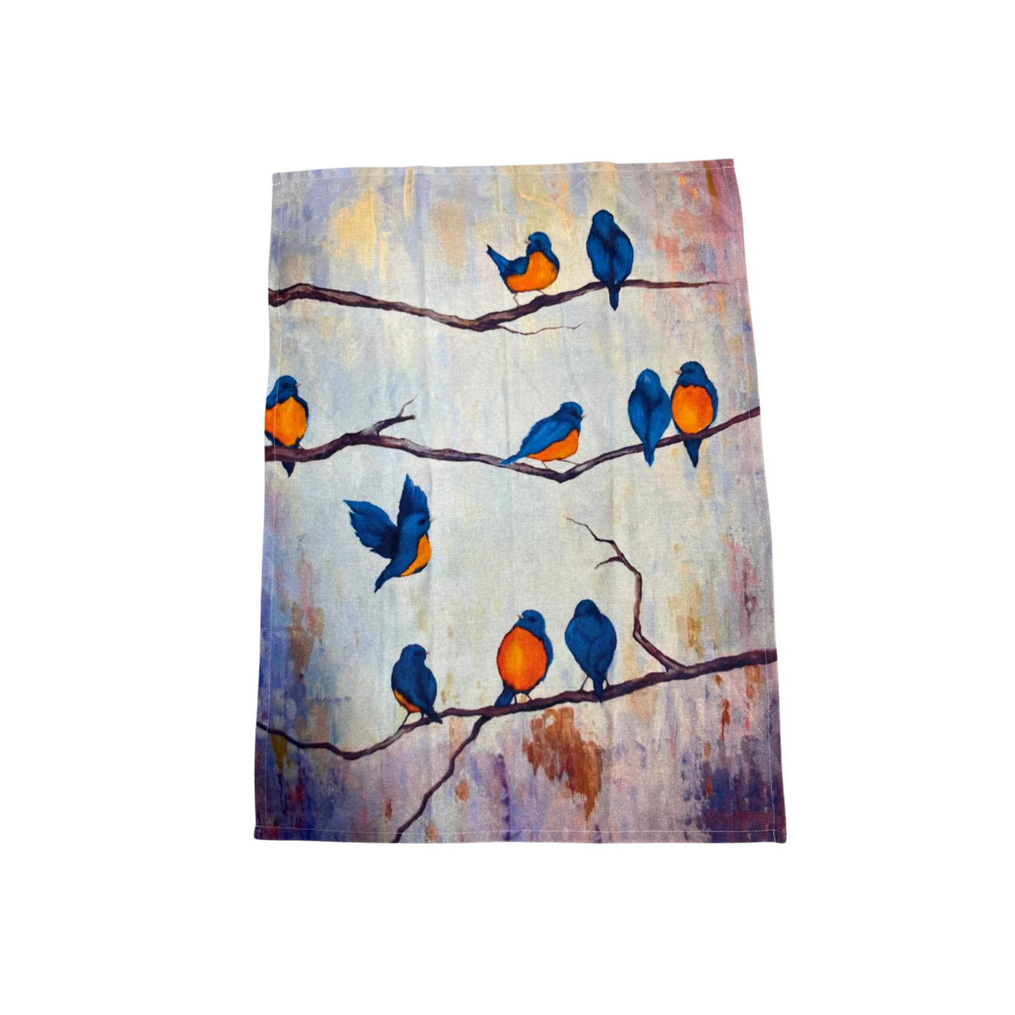 Night & Bright Birdwatcher Organic Cotton Kitchen Towels – Set of 2
