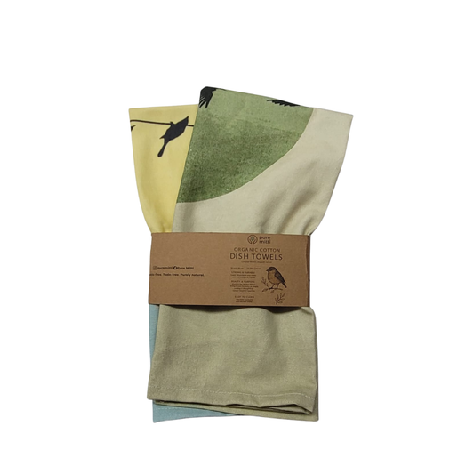 Sun & Sage Set Cotton Kitchen Towel Bundle of 2