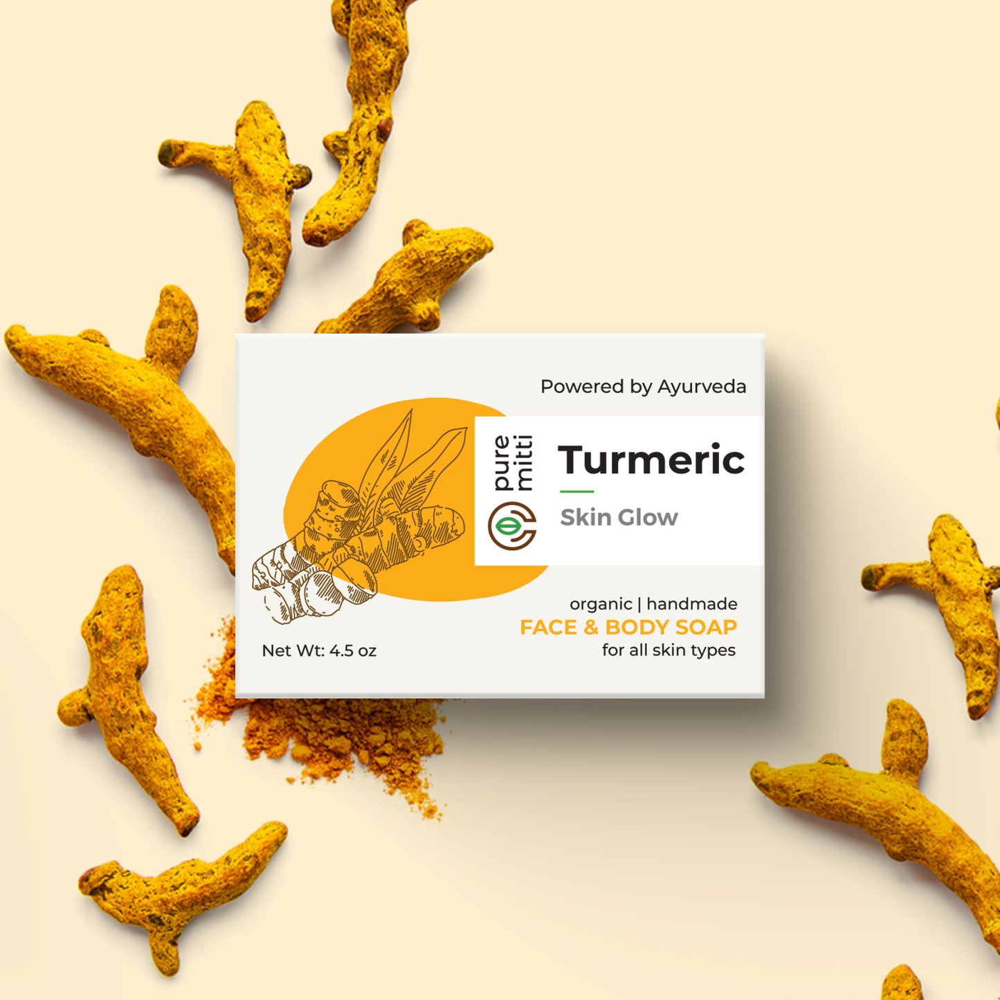 Turmeric Face & Body Bar