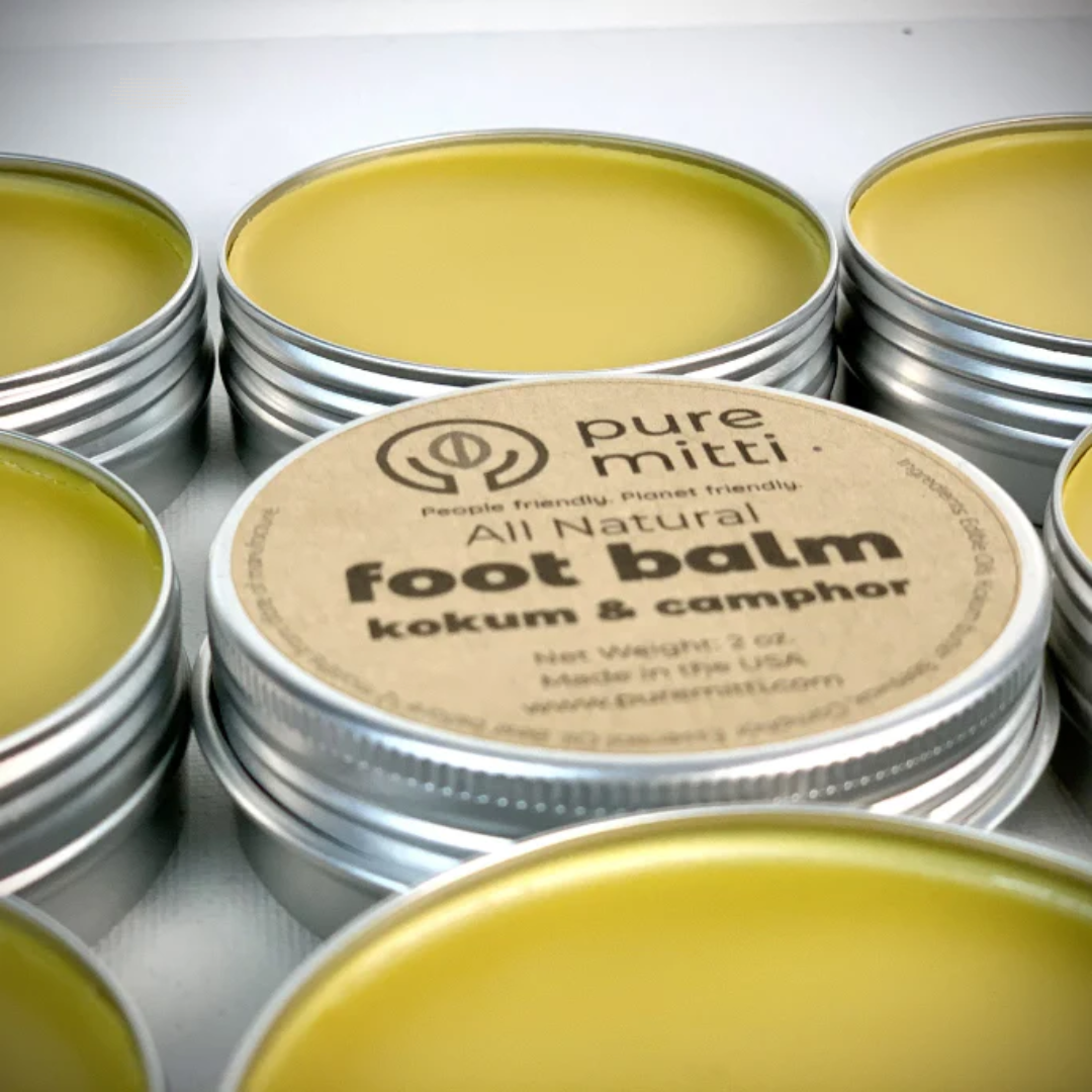 Foot balm cracked heels