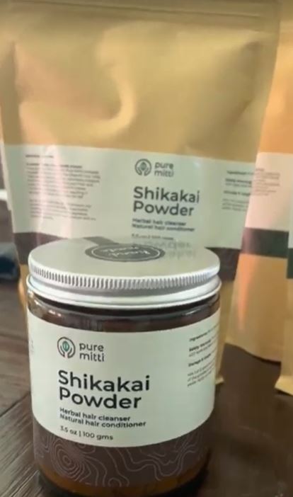 Pure Shikakai Hair Powder Refill pack 500g- Natural Cleanser